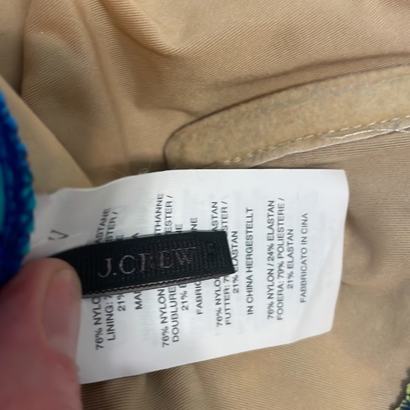 JCrew one piece swimsuit with removable strap. - Picture 5 of 5